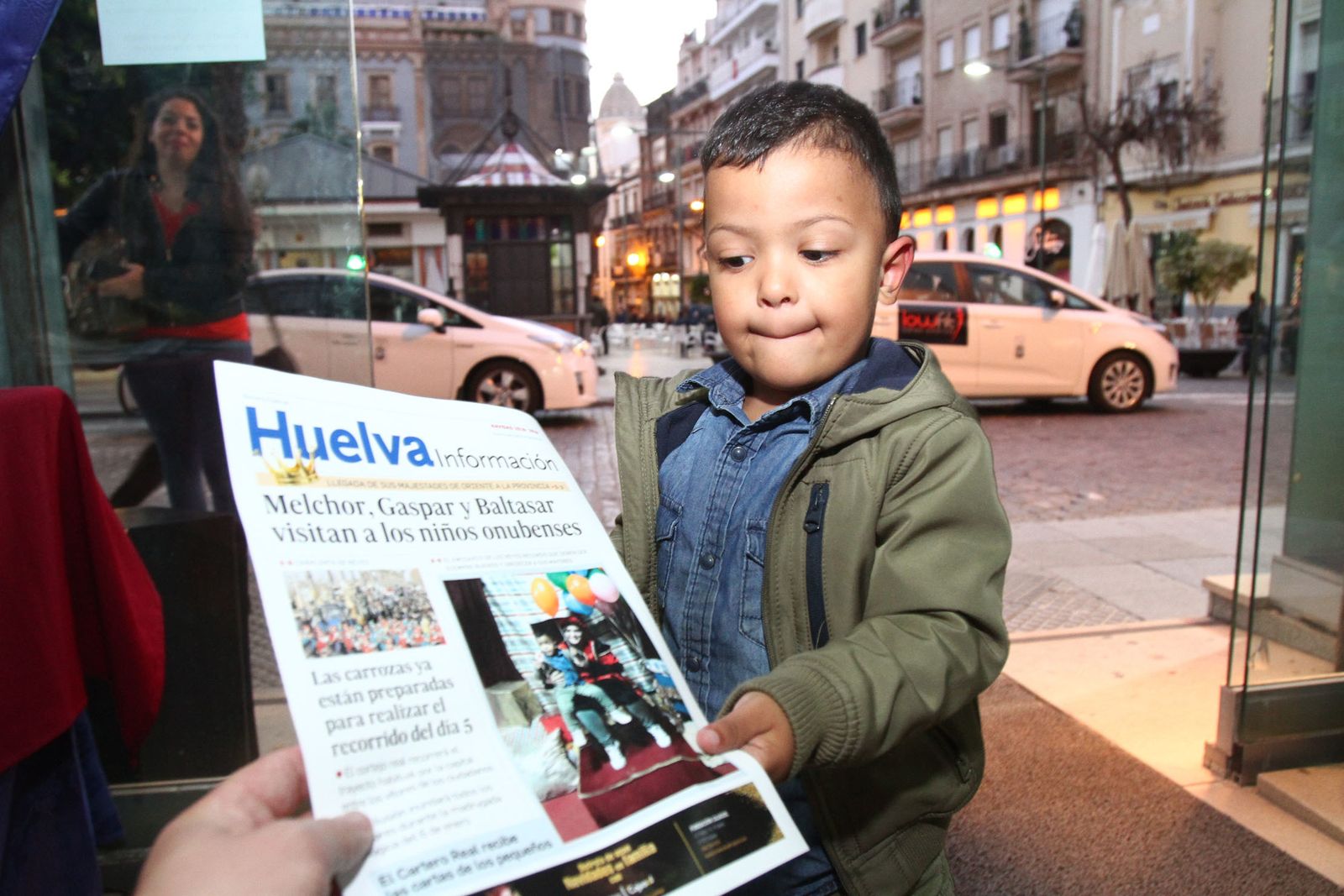 Entrega de cartas al Cartero Real de los Reyes Magos
