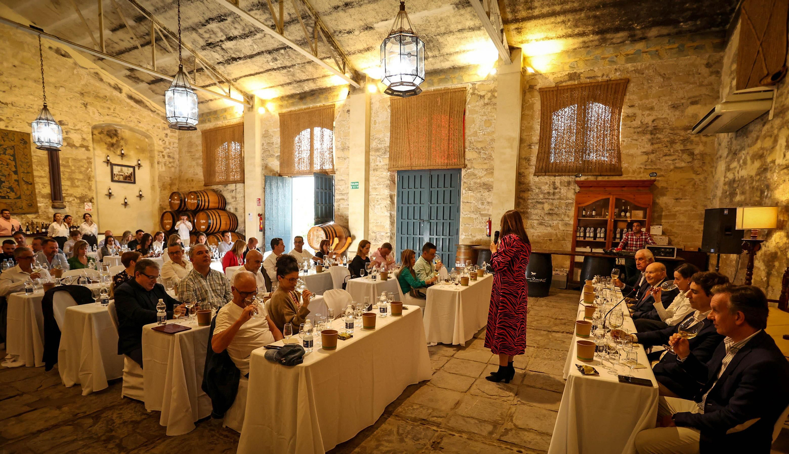 Cata de vinos de Álvaro Domecq en Jerez