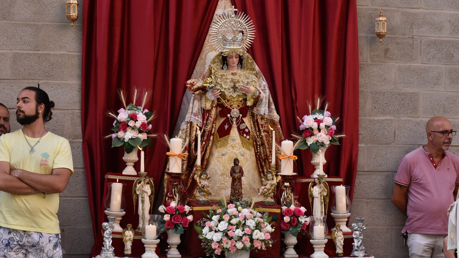 Las fotos de la procesión del Corpus Christi en La Línea