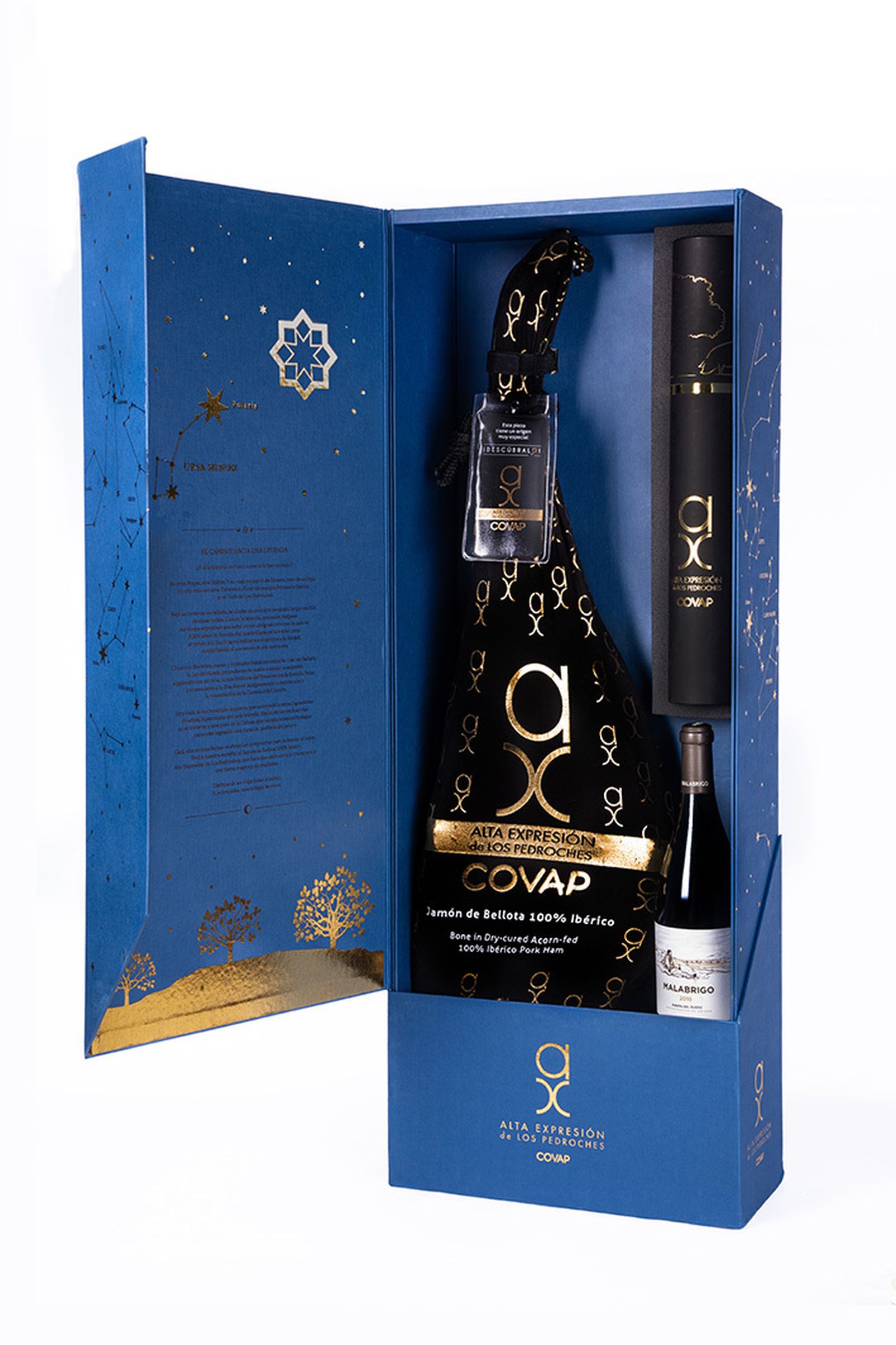 La más preciada joya de Luxury Collection 2022 es el jamón de bellota 100% ibérico Alta Expresión de Los Pedroches Añada 2018, del que tan sólo hay 300 piezas