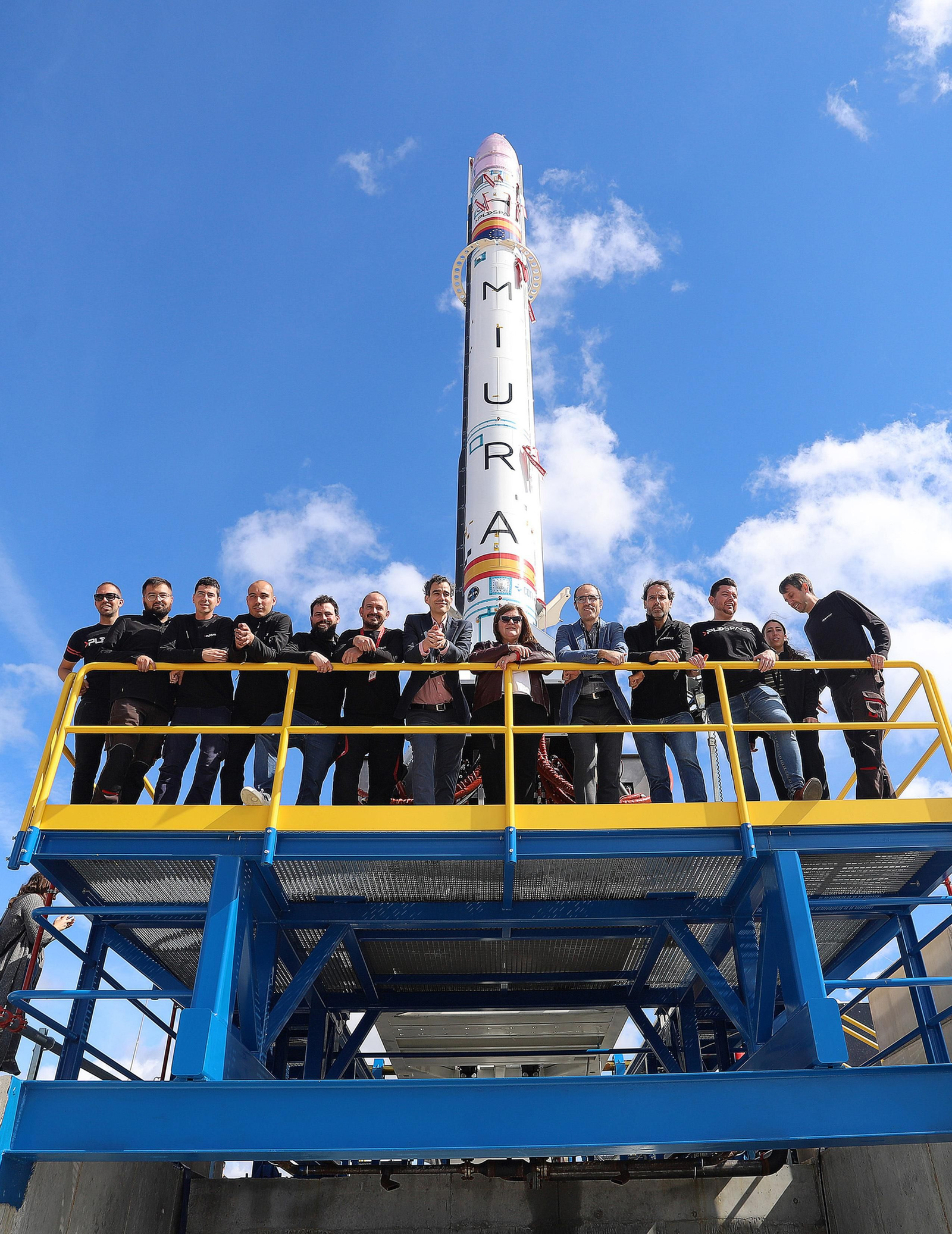 Imágenes del Cohete Miura 1