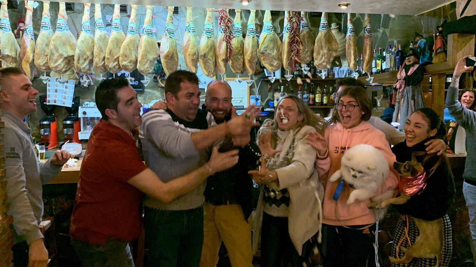 Así ha sido la celebración de los premios de la Lotería de Navidad en la provincia de Granada