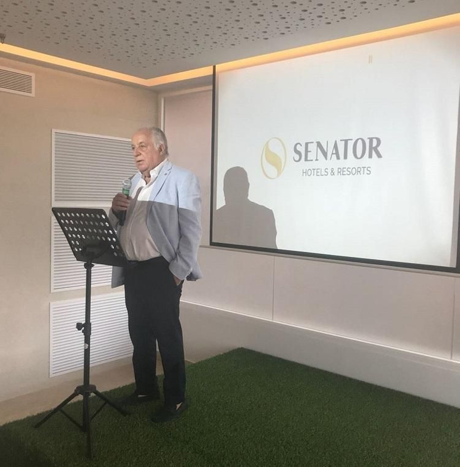 José María Rossell Recasens, durante el acto de presentación.