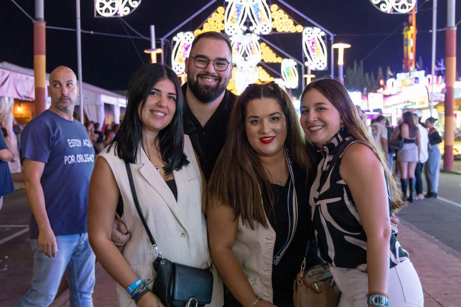Los jiennenses disfrutan una noche más de la Feria de San Lucas