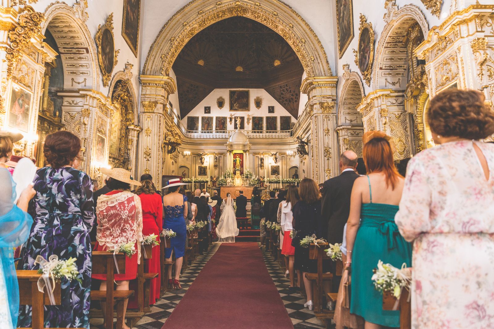 Celebración de una boda antes de la pandemia.