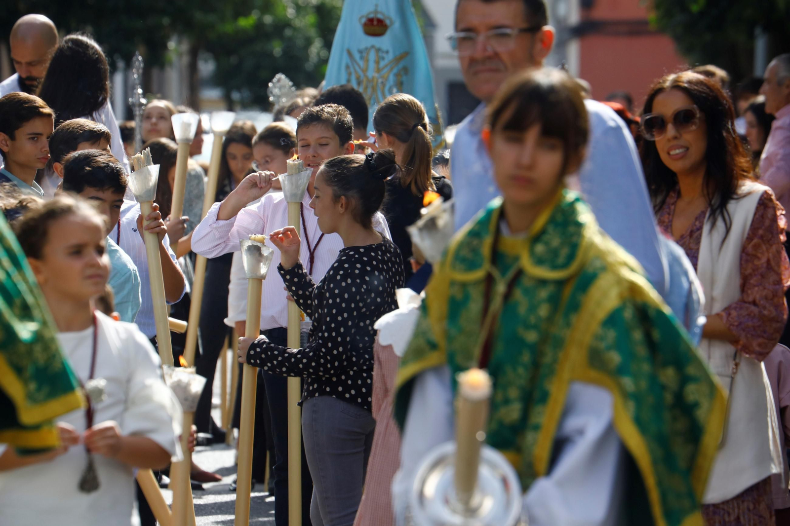 La procesión de la Divina Pastora de las Almas de Córdoba, en imágenes