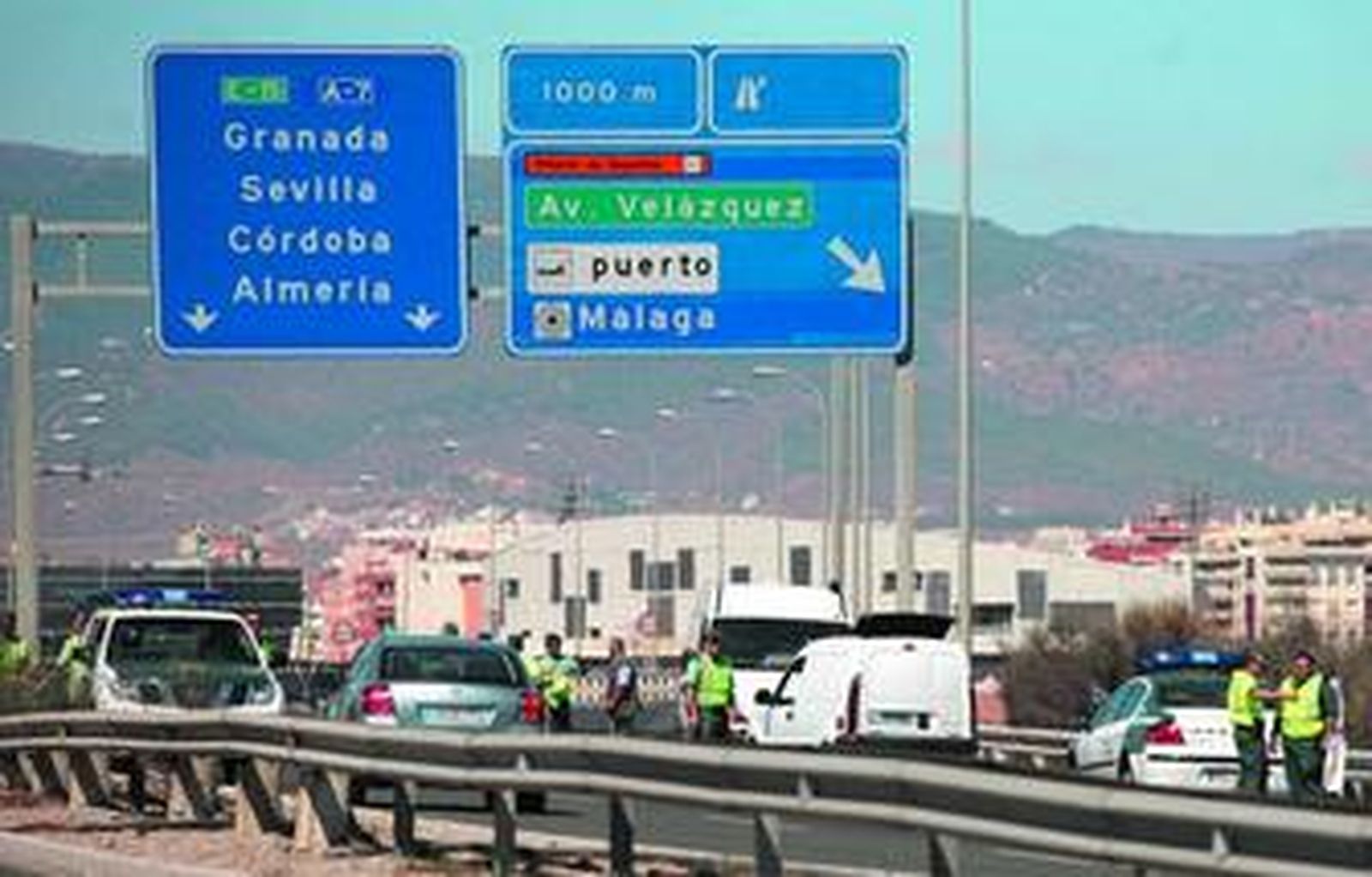 Punto de la A-7 donde fue desactivado uno de los artefactos de ETA.