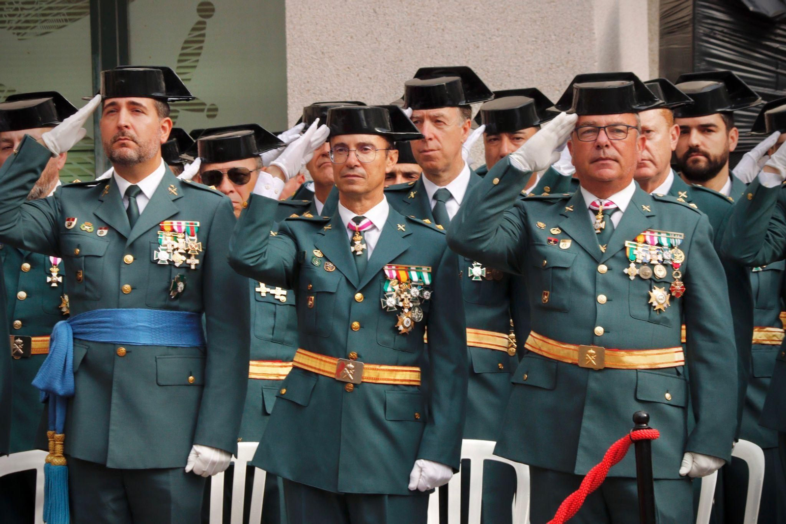 Imágenes del 179 aniversario de la Guardia Civil en Cádiz