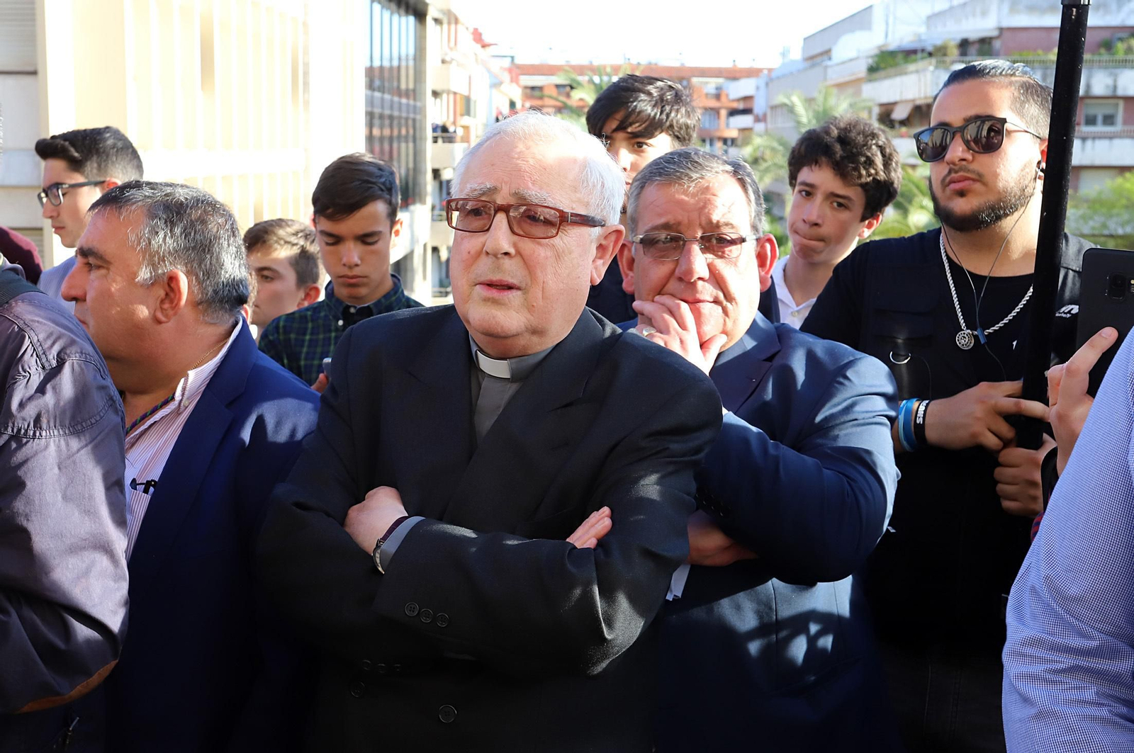 Imágenes de la procesión de Pasión en Huelva