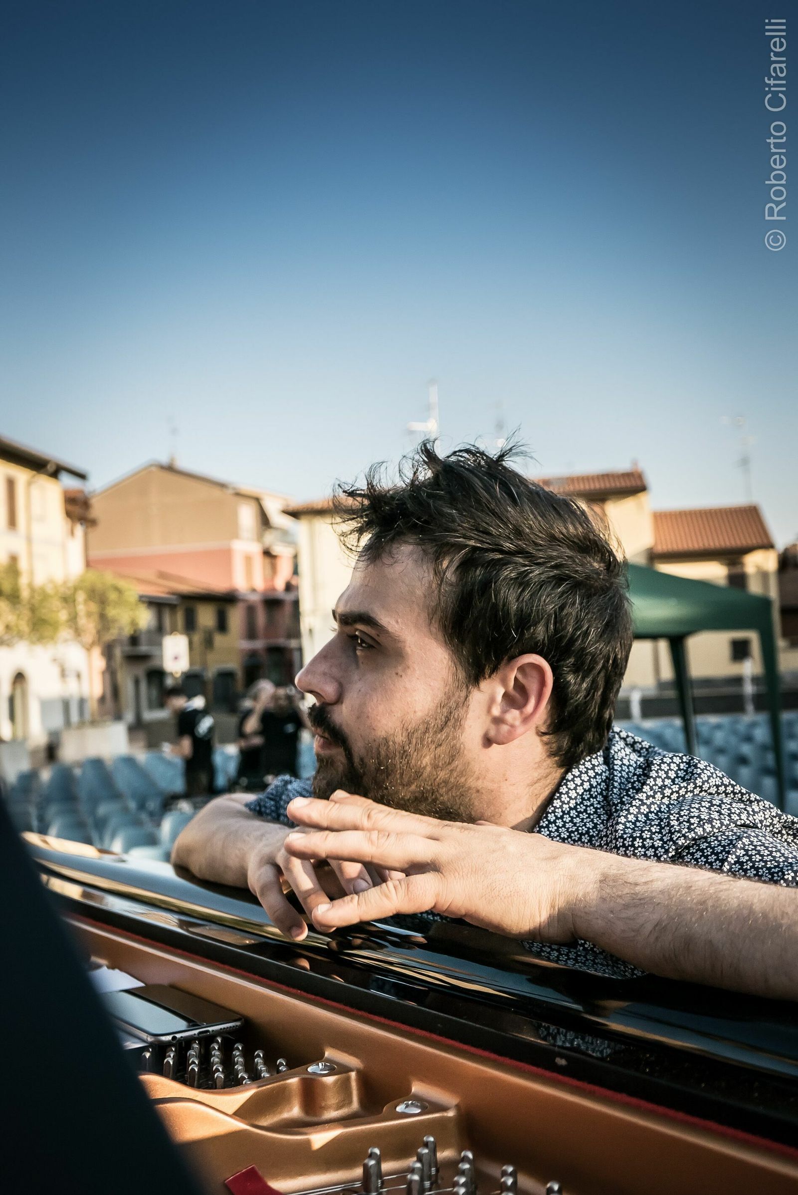 El pianista italiano Giovanni Guidi.