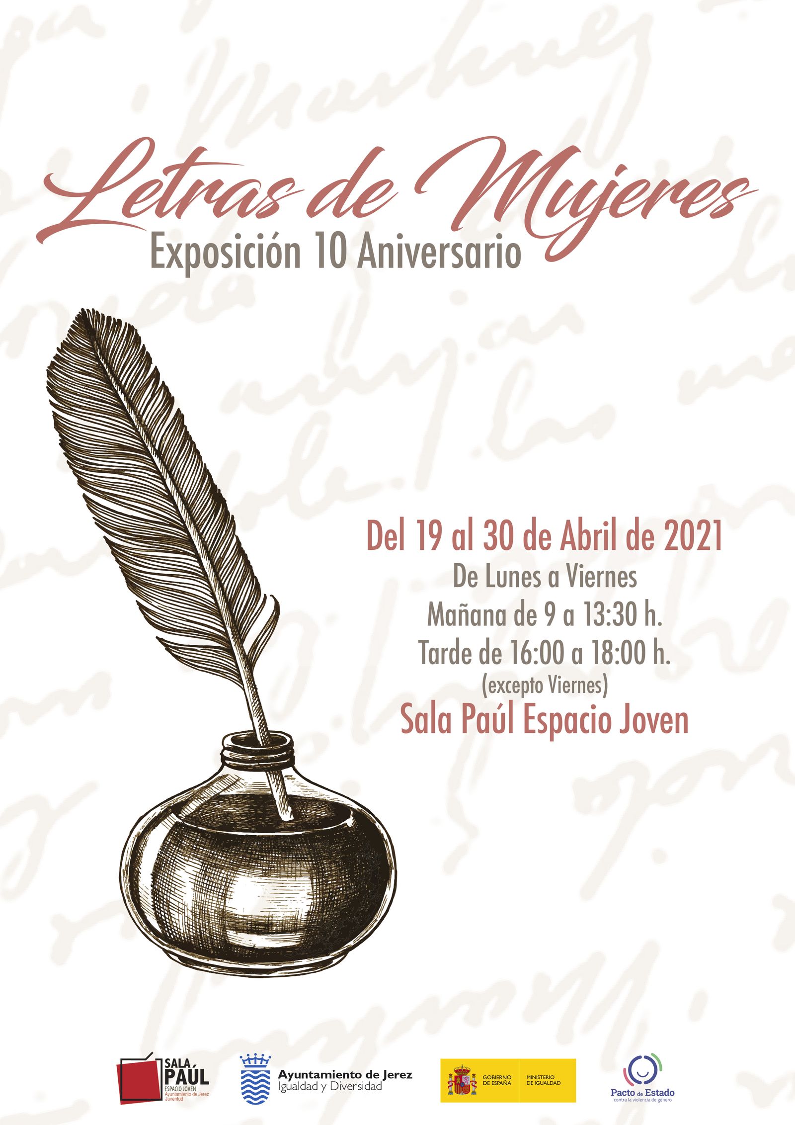 Igualdad lleva a la Sala Paúl la exposición ‘Letras de Mujeres’