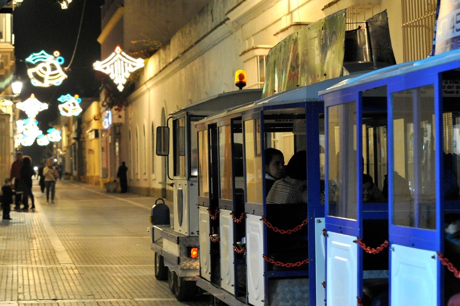 El tren de la Navidad de Puerto Real