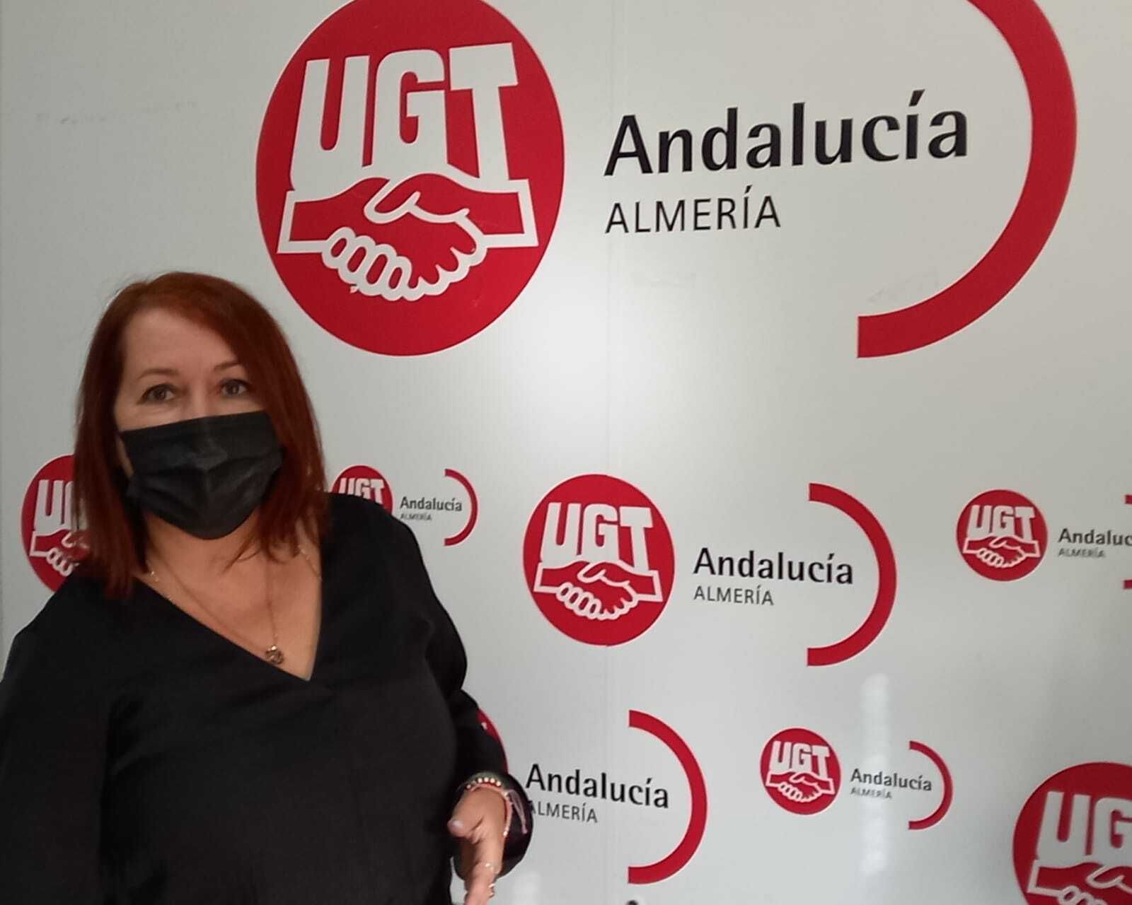 Carmen Vidal, secretaria General de UGT Almería.