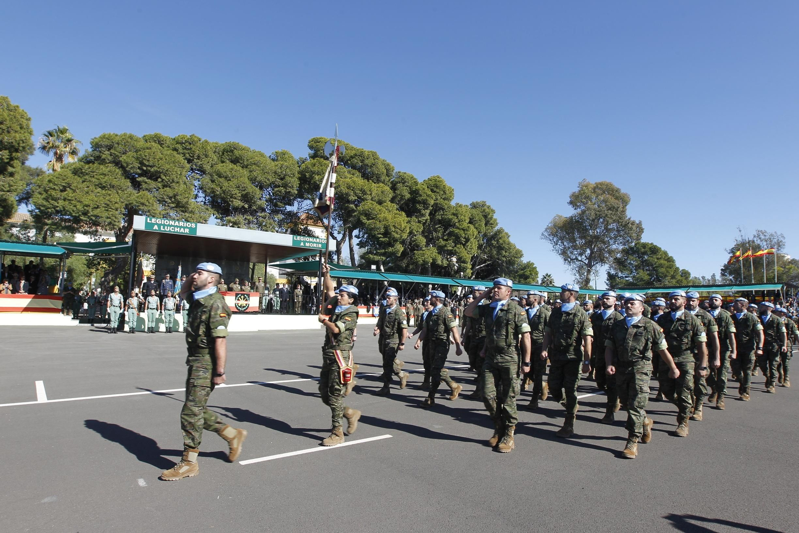 Fotogalería despedida contigente de La Legión con destino Líbano