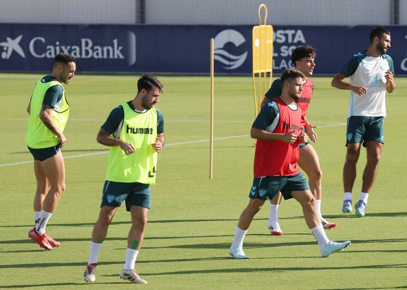 El Málaga CF se muda a la Ciudad Deportiva sin Eneko Jauregi