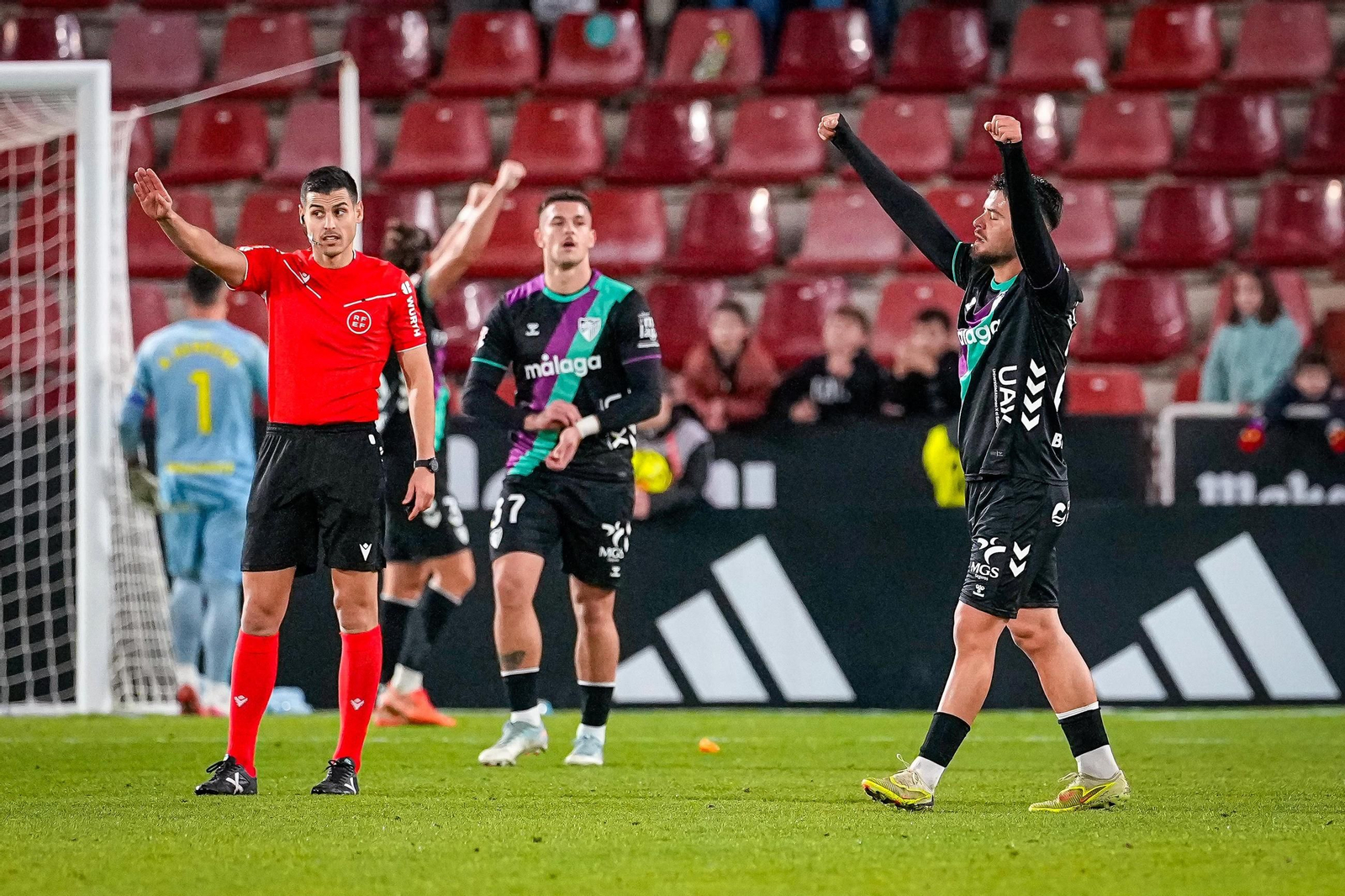 Albacete-Málaga CF, en fotos