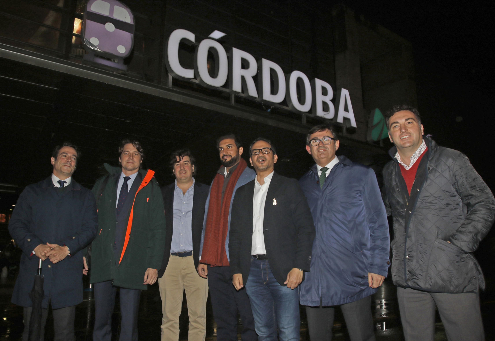 Las fotos de la llegada de los dueños del Córdoba CF a la ciudad