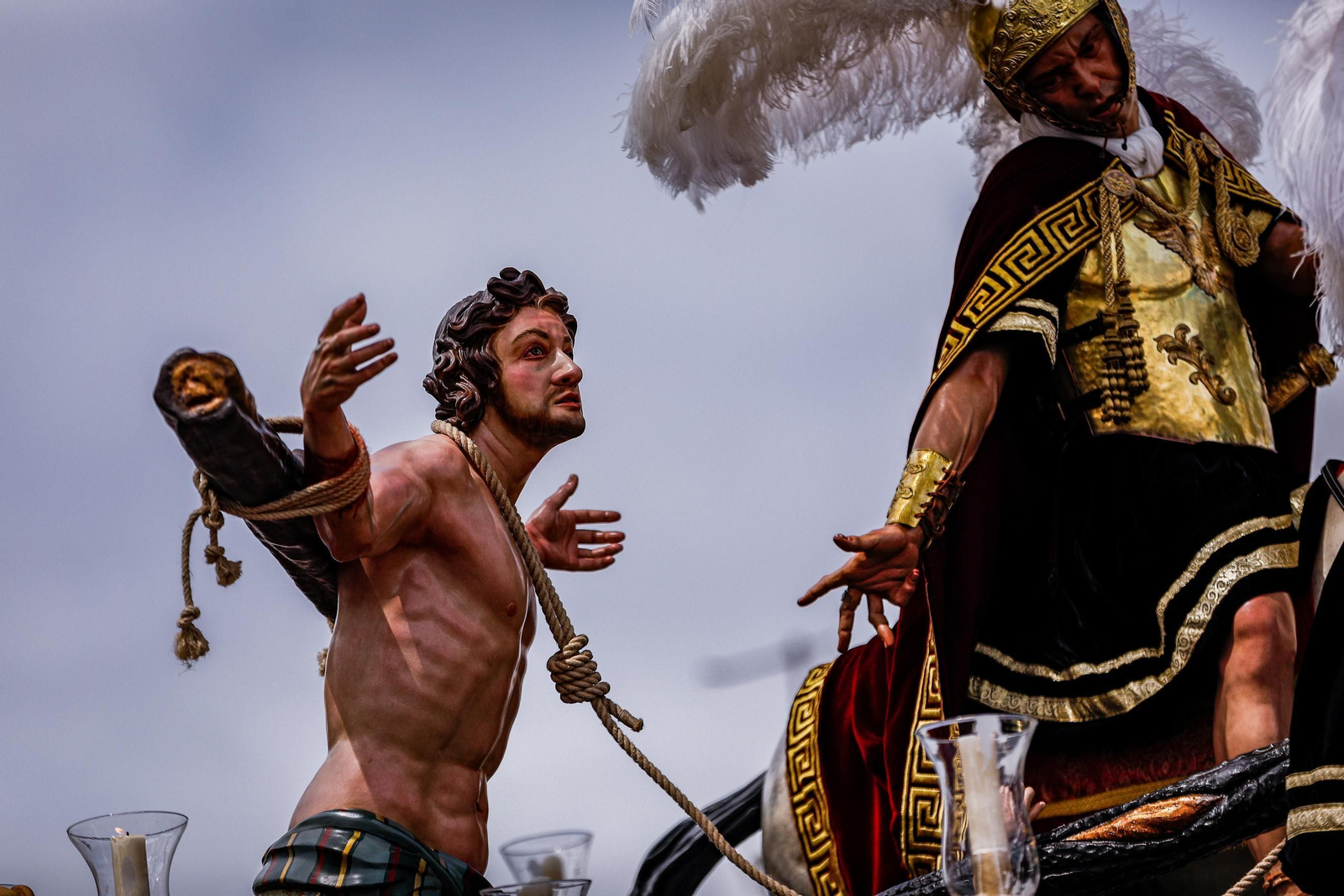 Las imágenes de la Hermandad de Tres Caídas de la Semana Santa de San Fernando 2025