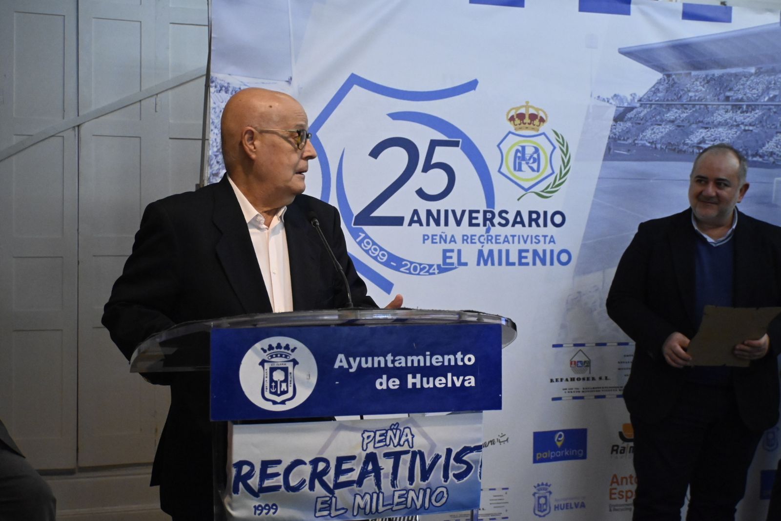 Acto de celebración del 25 aniversario de la Peña Cultural Recreativista 'El Milenio' en imágenes