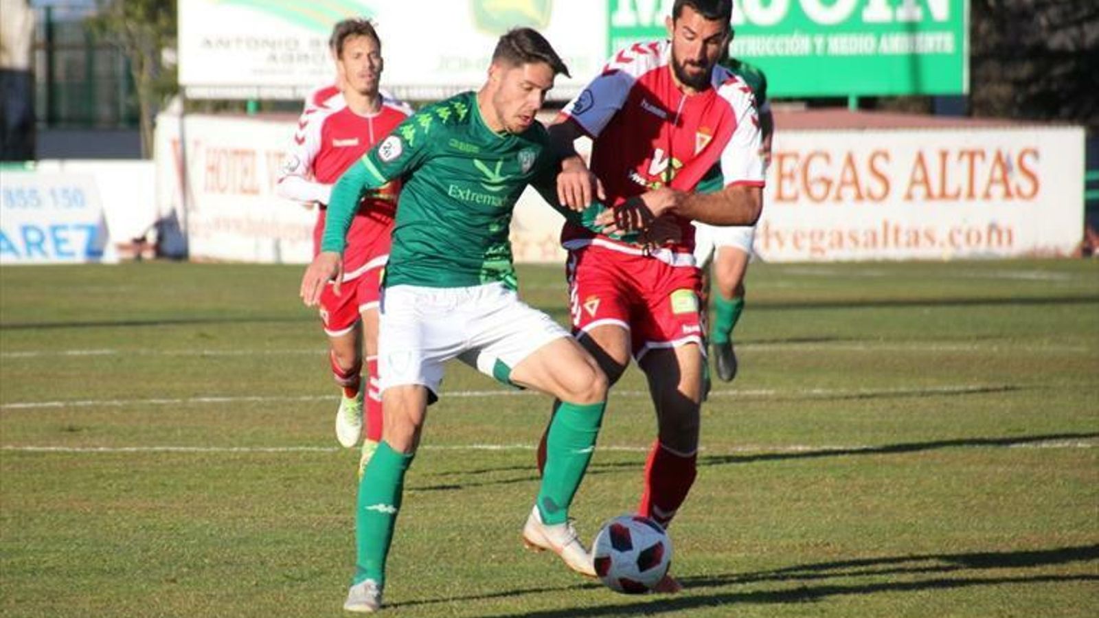 Jose Ramón, con la camiseta del Villanovense