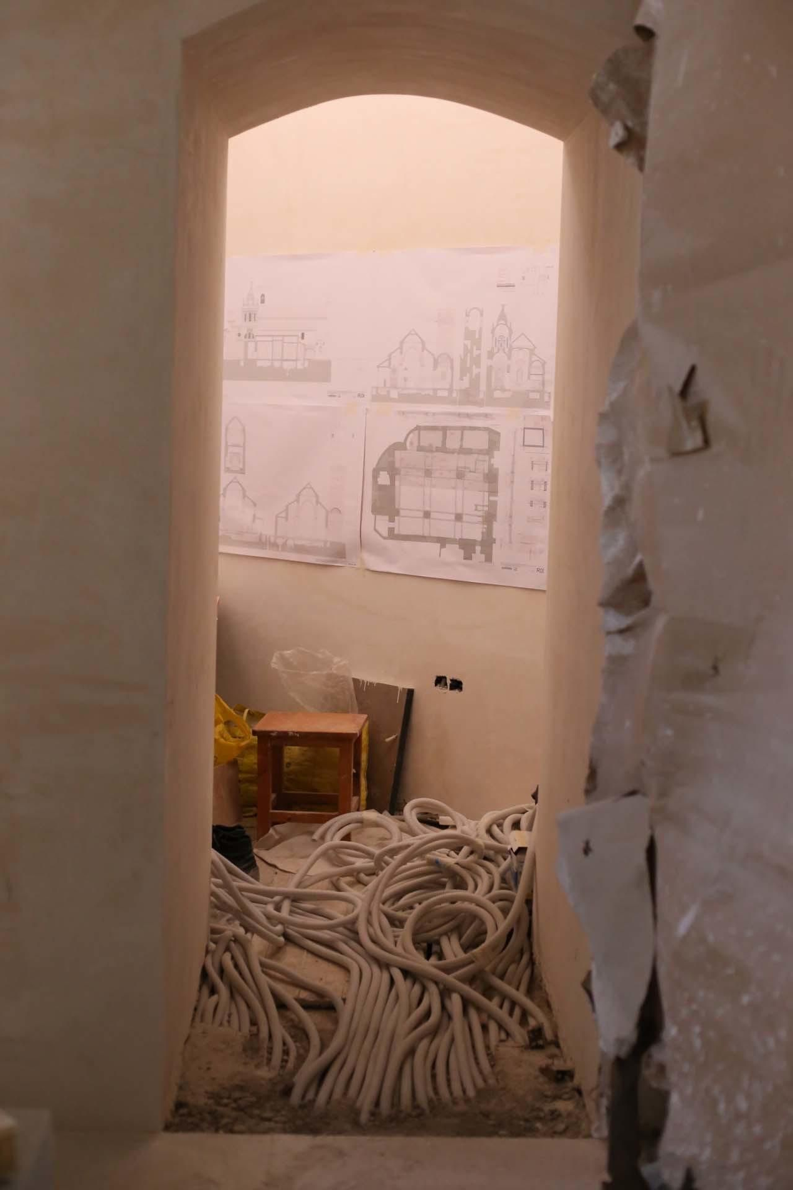 Visita guiada a las obras de la Iglesia de Santa Catalina