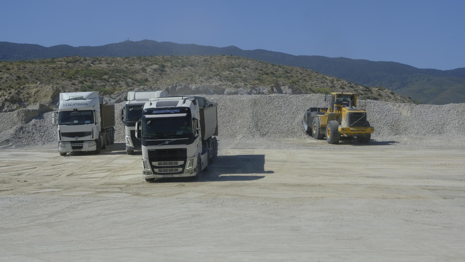 La Carretera del Yeso, en imágenes