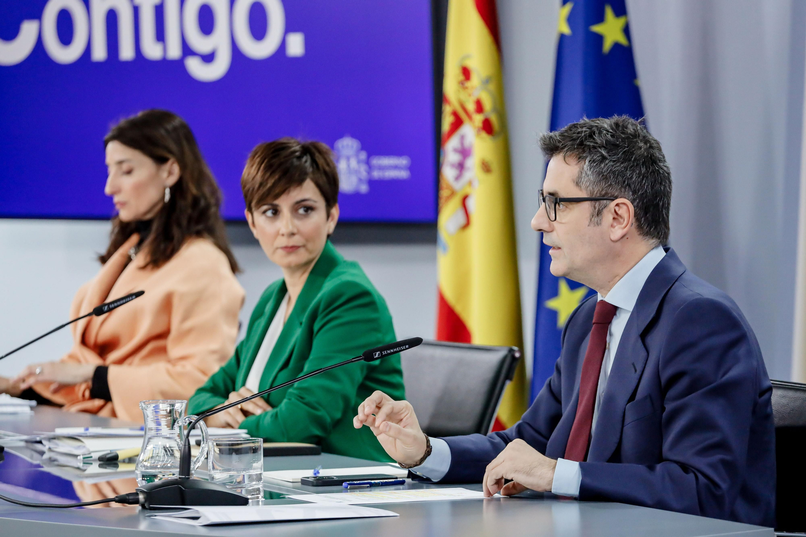 Rueda de prensa este martes tras el Consejo de Ministros.