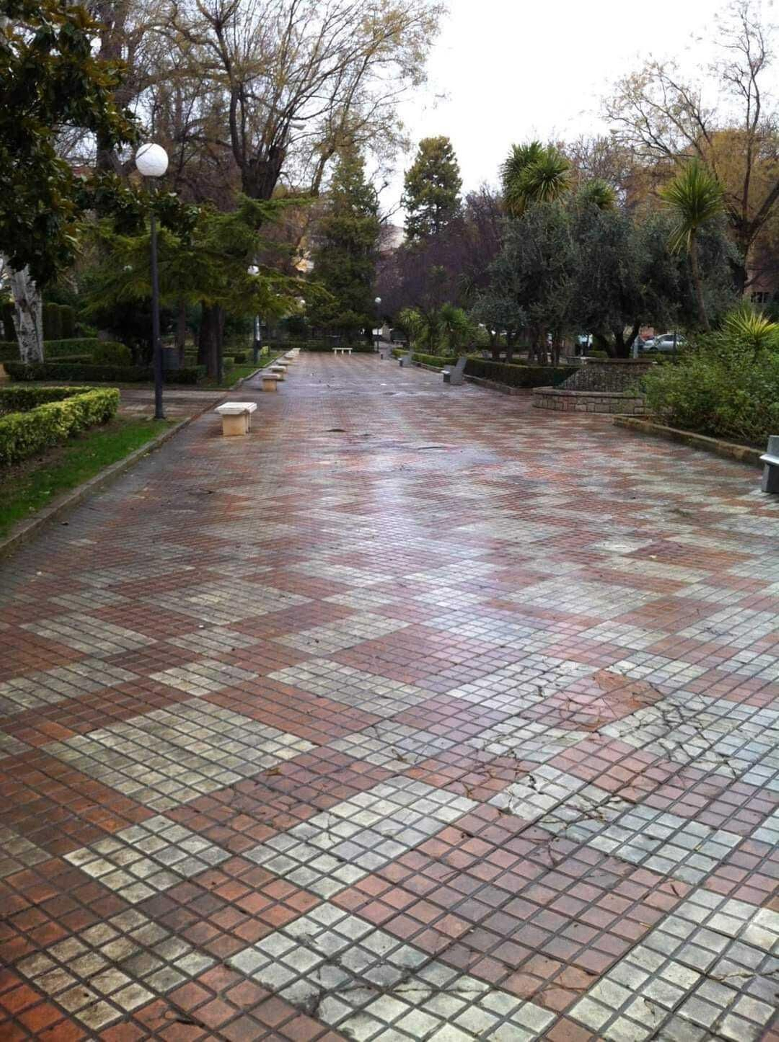 En imágenes: así ha cambiado el parque de La Alameda de Jaén con el paso de los años