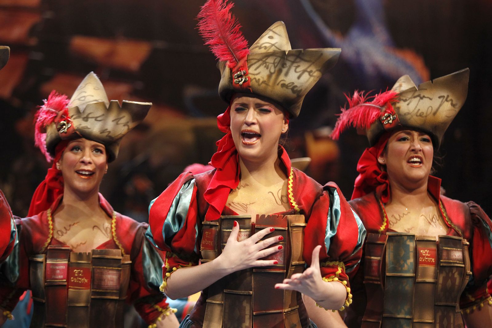 La comparsa 'Las irrepetibles'