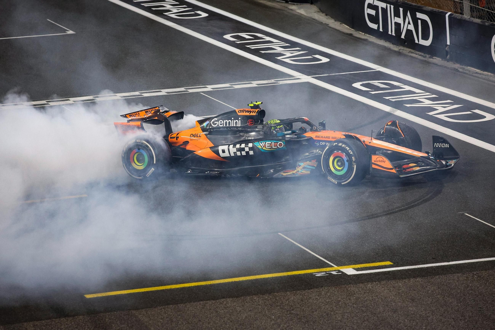 Las fotos del título mundial de Lando Norris en la Fórmula 1