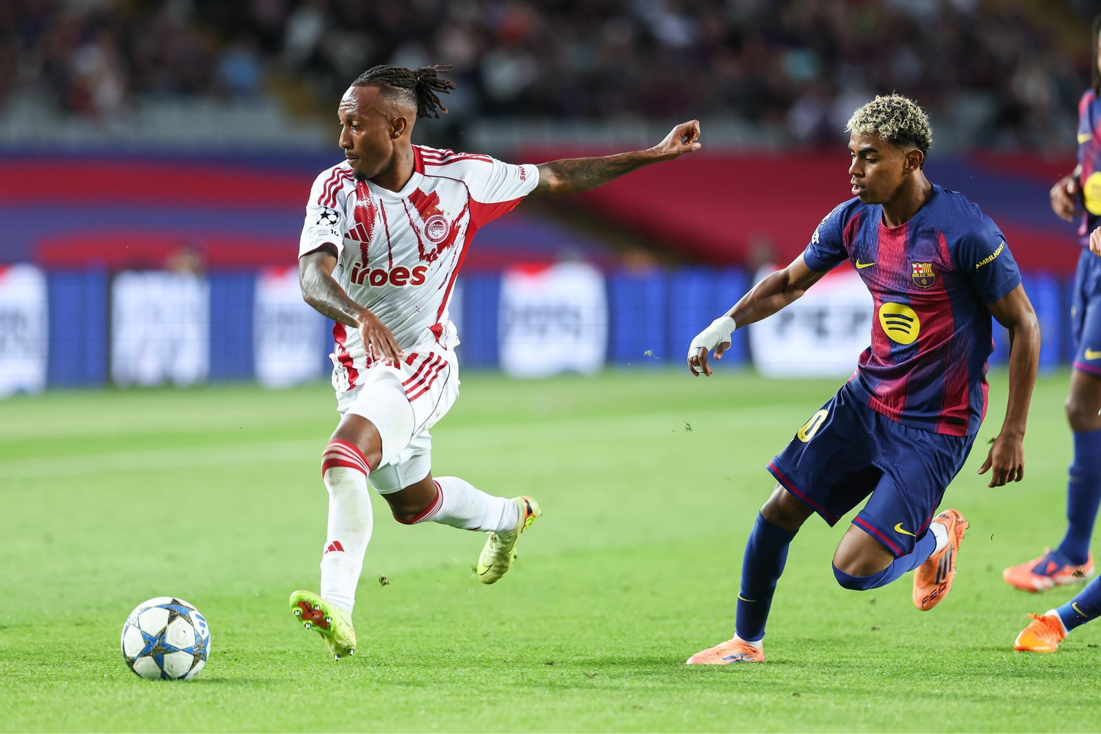 Las fotos del Barcelona-Olympiacos