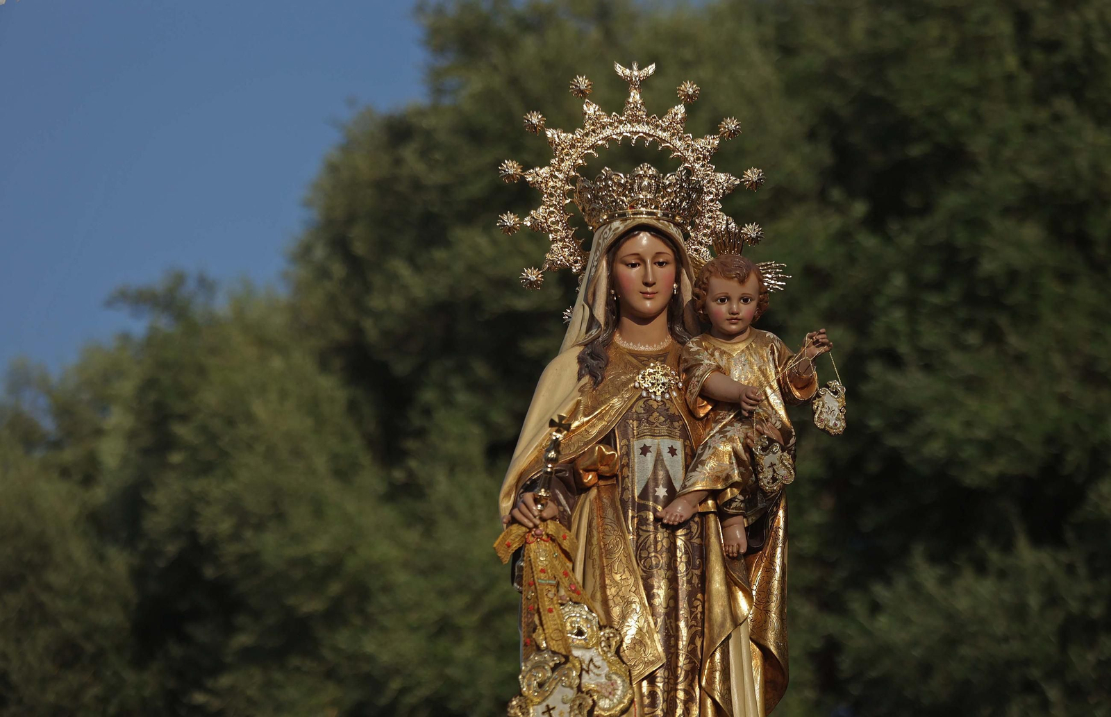 Fotos de la procesión de la virgen del Carmen en Palmones