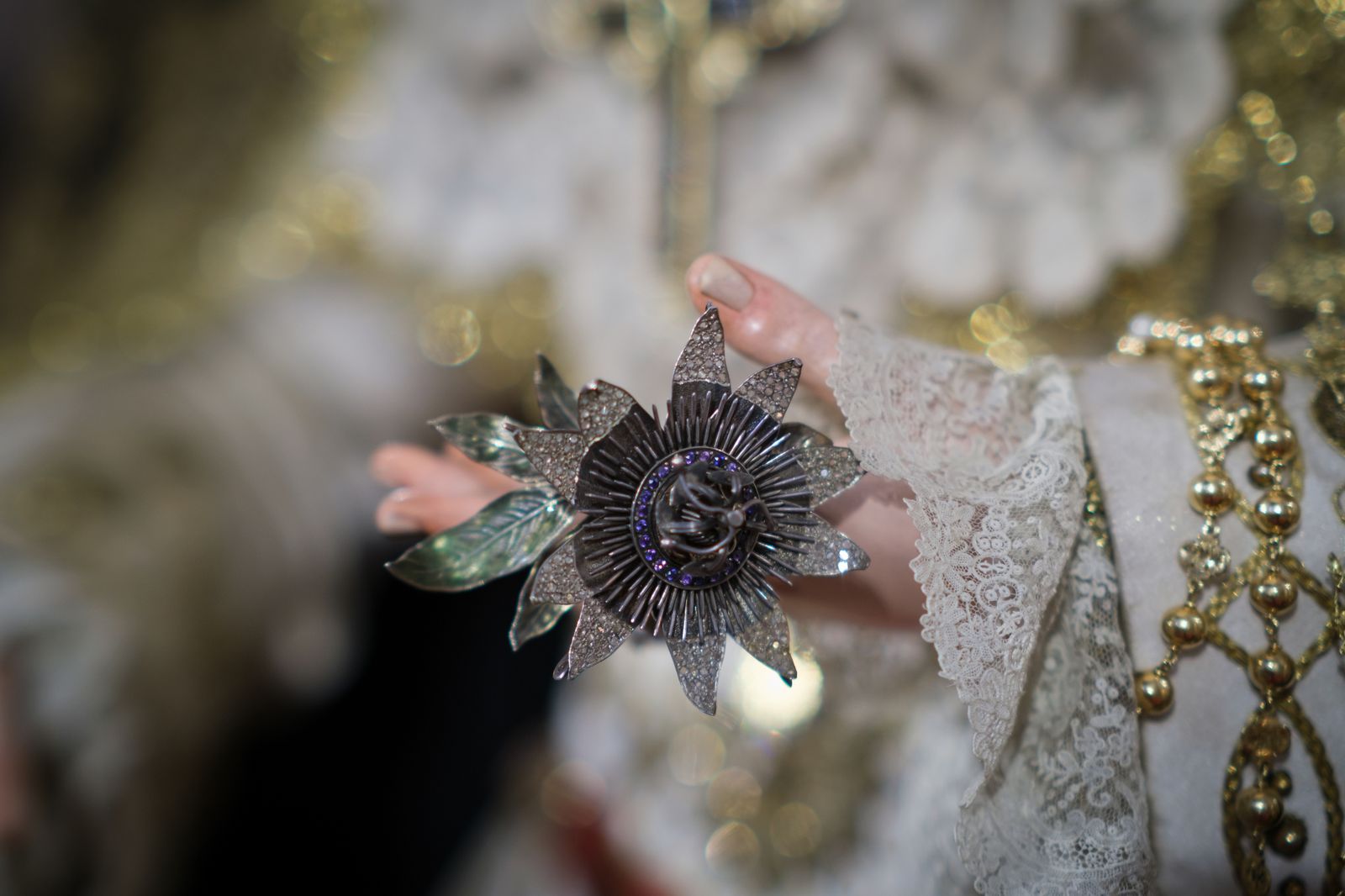 Las imágenes del besamanos a la Virgen del Subterráneo de la Sagrada Cena