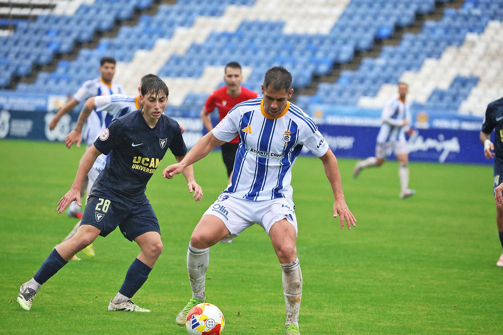 Las imágenes del Recreativo de Huelva vs UCAM Murcia