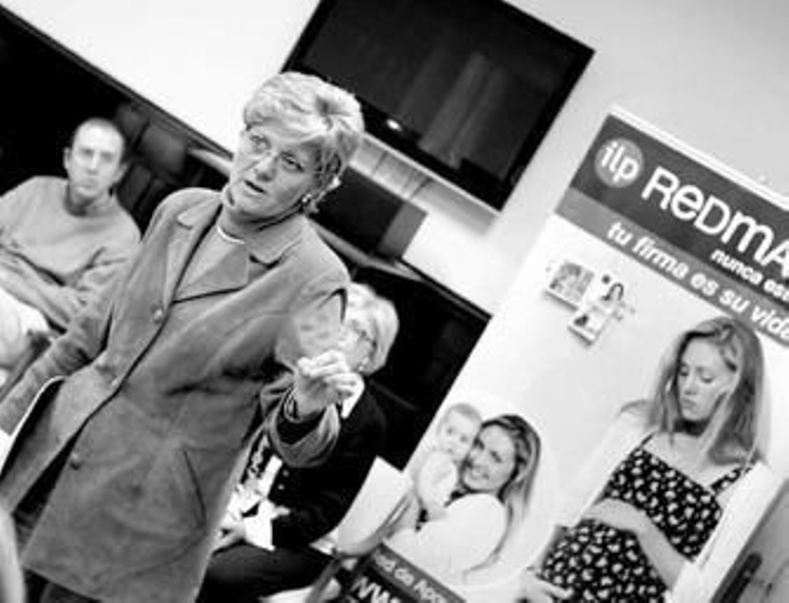 Presentación de la Asociación RedMadre en el Círculo Mercantil, ayer por la tarde.