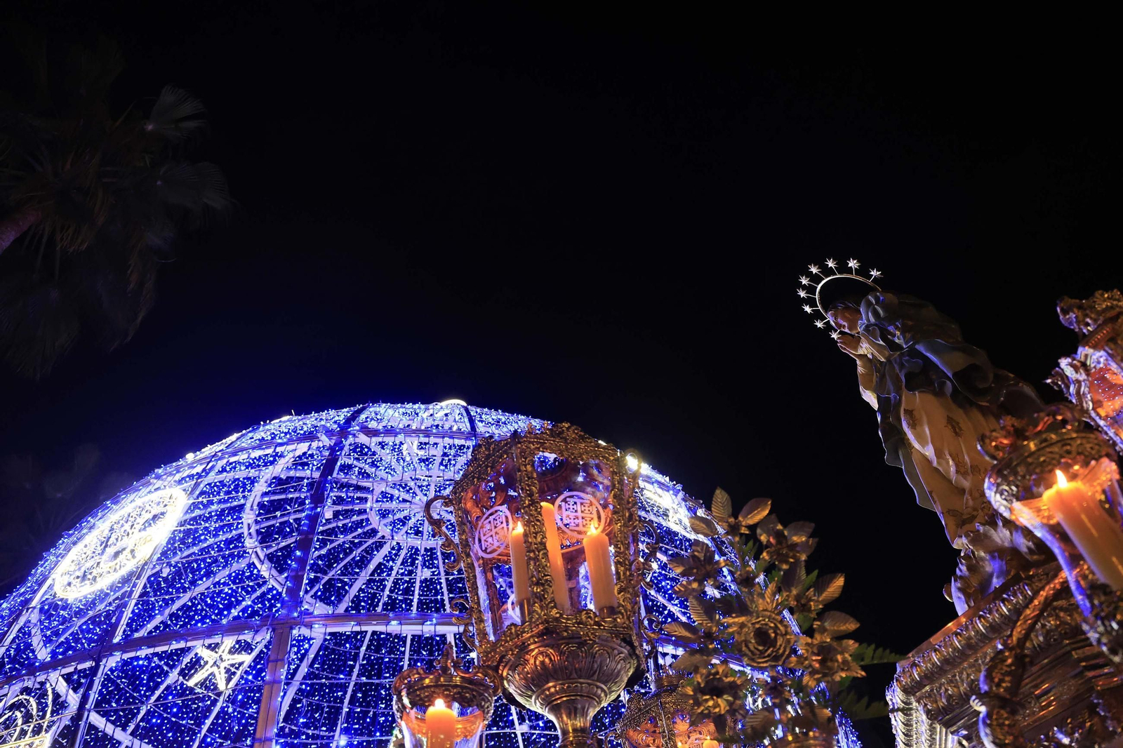 Fotos de la procesión de la Inmaculada Concepción en Algeciras