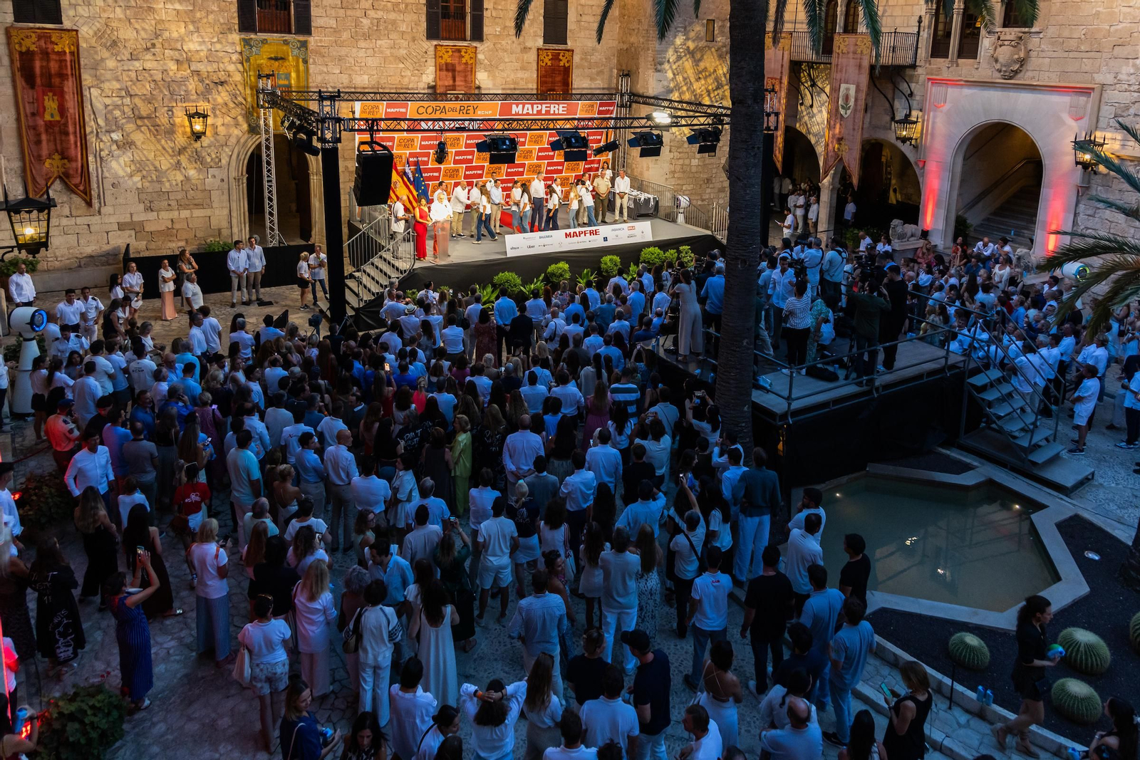 Las fotos de la entrega de premios de la Copa del Rey Mapfre de vela