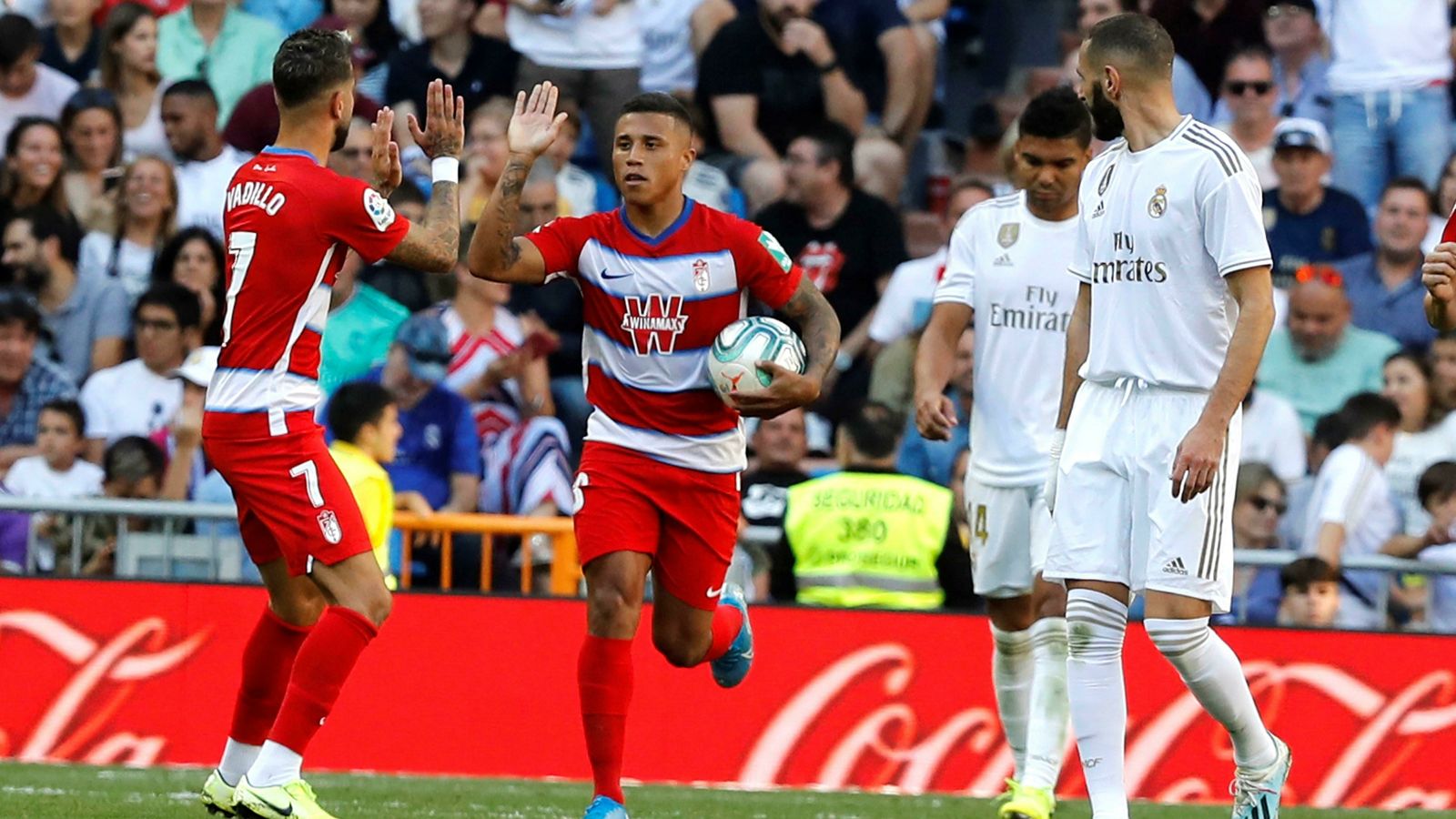 Machís, por estar con su selección y Vadillo, lesionado, no entrenaron este martes