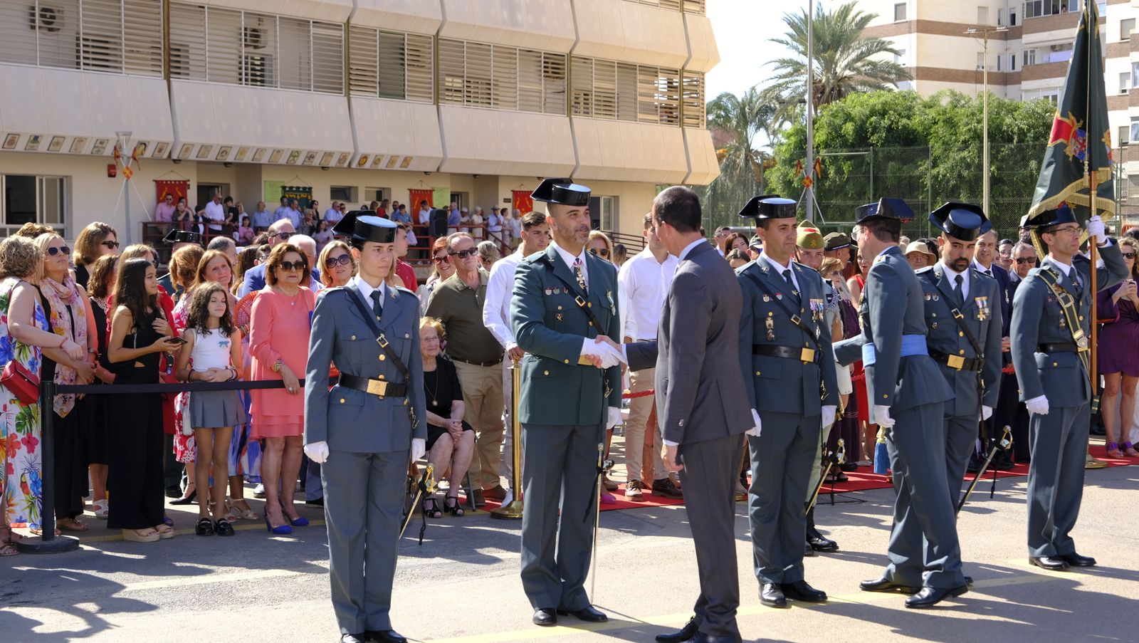 Imágenes de la Festividad del Pilar en la Comandancia de la Guardia Civil de Almería
