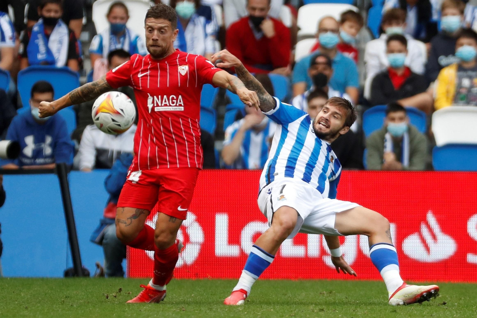 Las imágenes del Real Sociedad-Sevilla