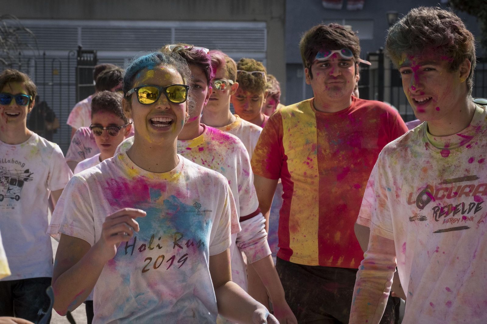 La Holi Run en imágenes