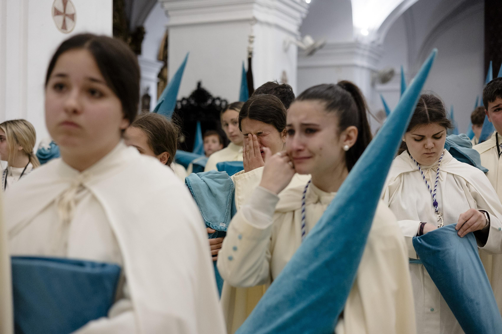 Las imágenes de la cofradía del Prendimiento este Lunes Santo en la Semana Santa de Cádiz de 2024