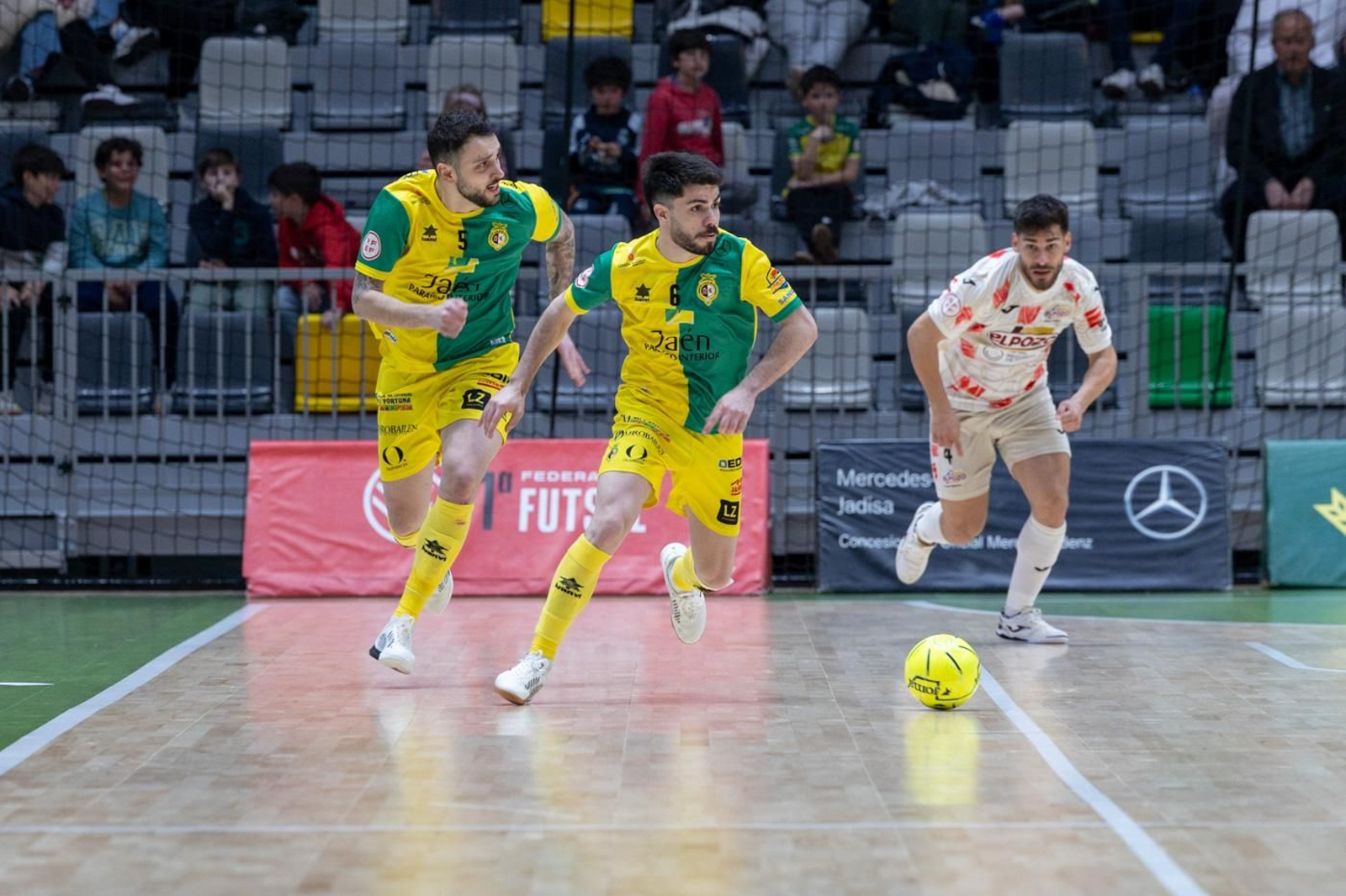 Las mejores fotos del empate entre Jaén Paraíso Interior FS y ElPozo Murcia