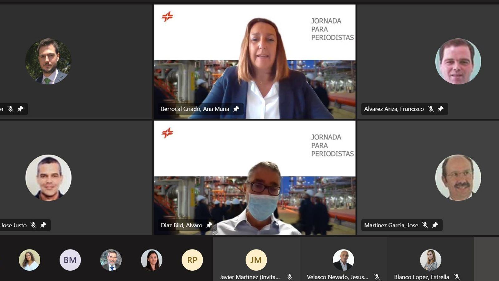 La jornada contó con los expertos en materia de seguridad de los distintos 'sites' de la empresa.