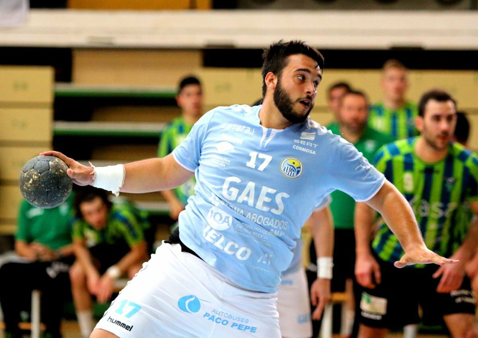 Álvaro Armada, durante un lanzamiento.