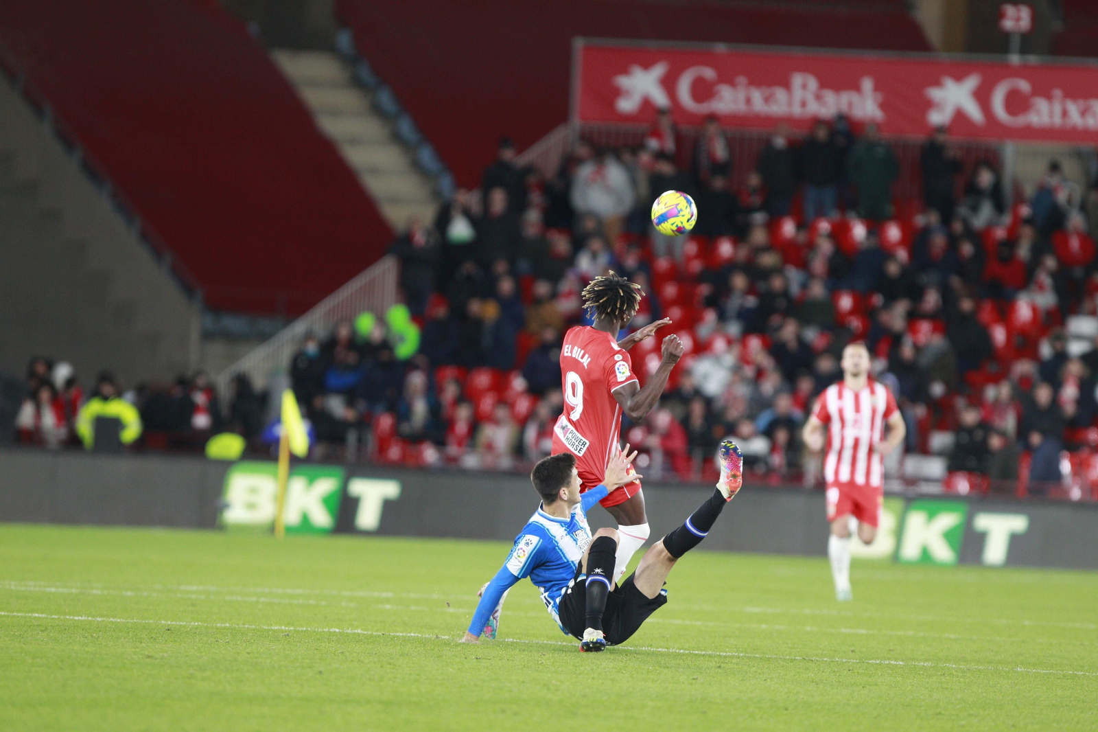 Imágenes del partido U.D. Almería-R.C.D. Espanyol
