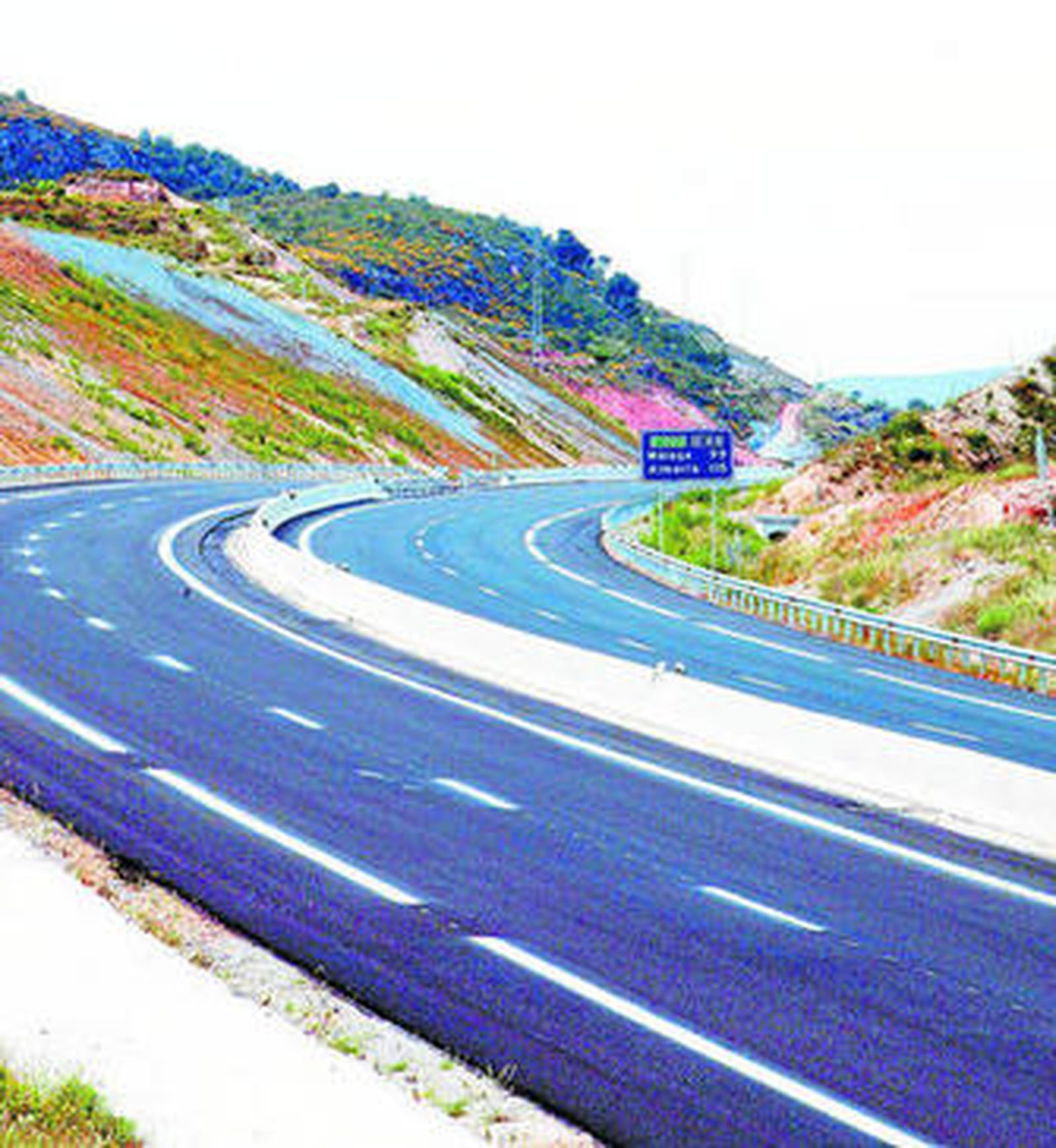La última autovía inaugurada en Granada, la A-44.