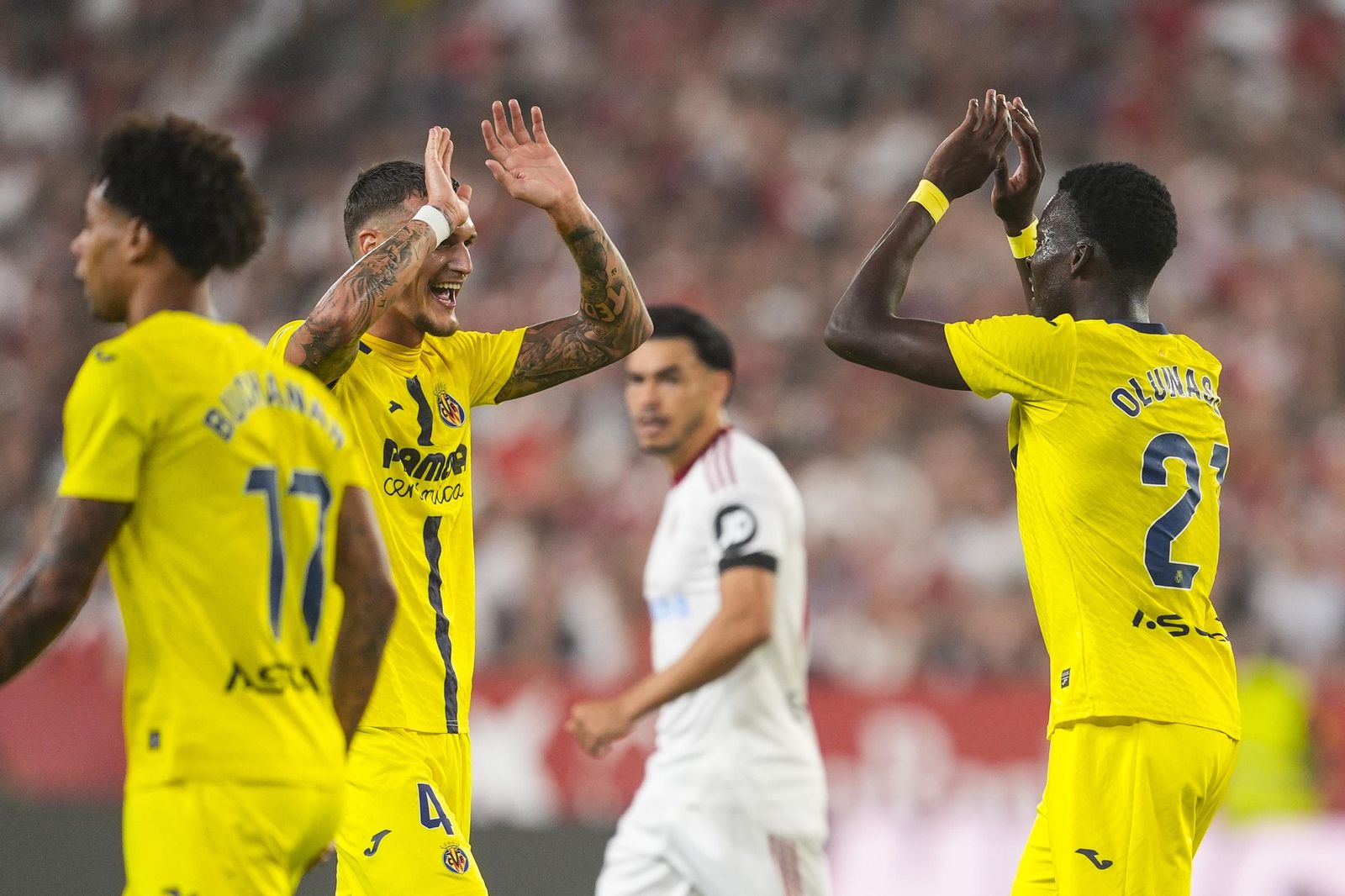 Las fotos del Sevilla-Villarreal