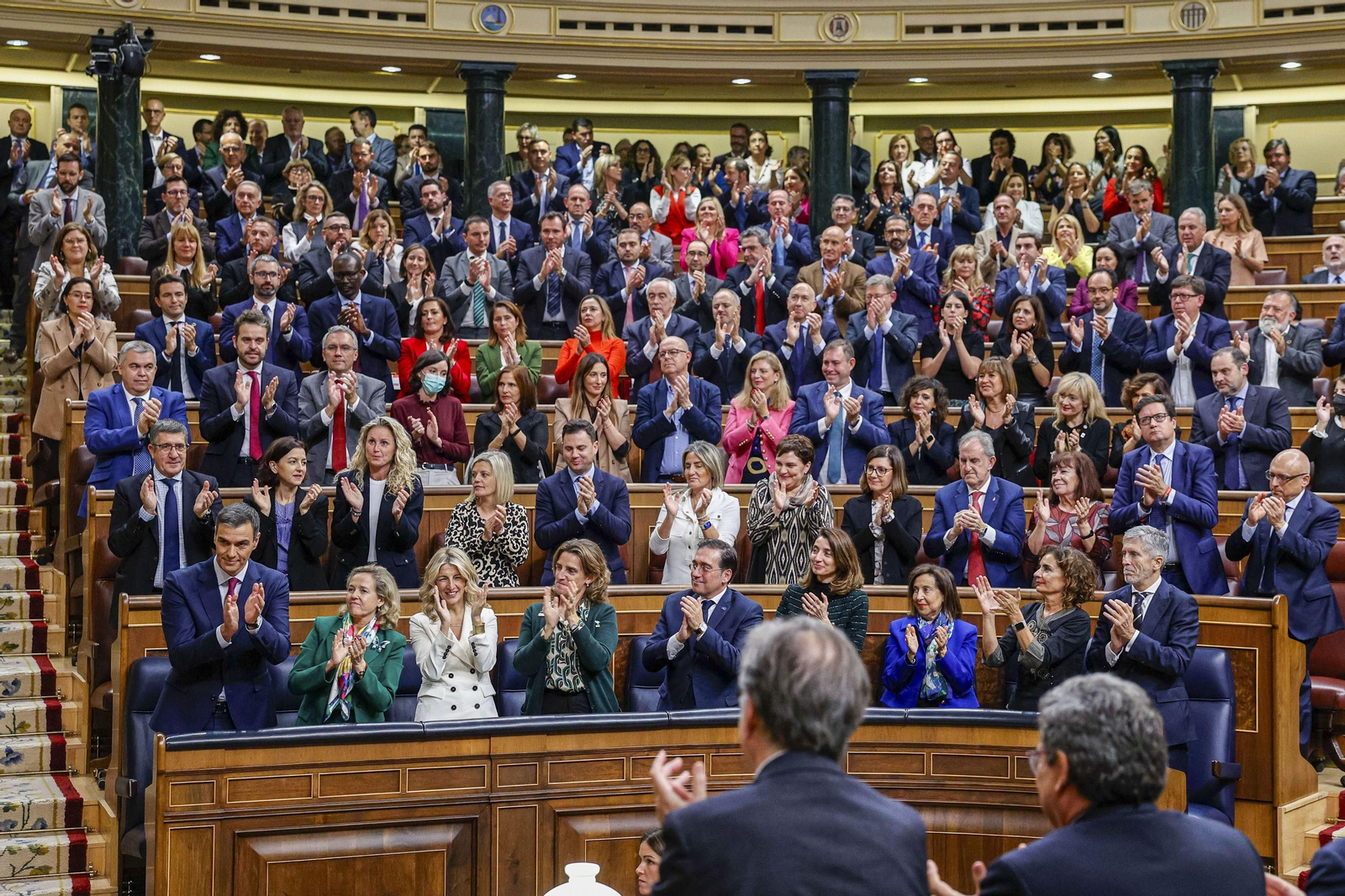 La primera sesión del debate de investidura en el Congreso de los Diputados, en imágenes