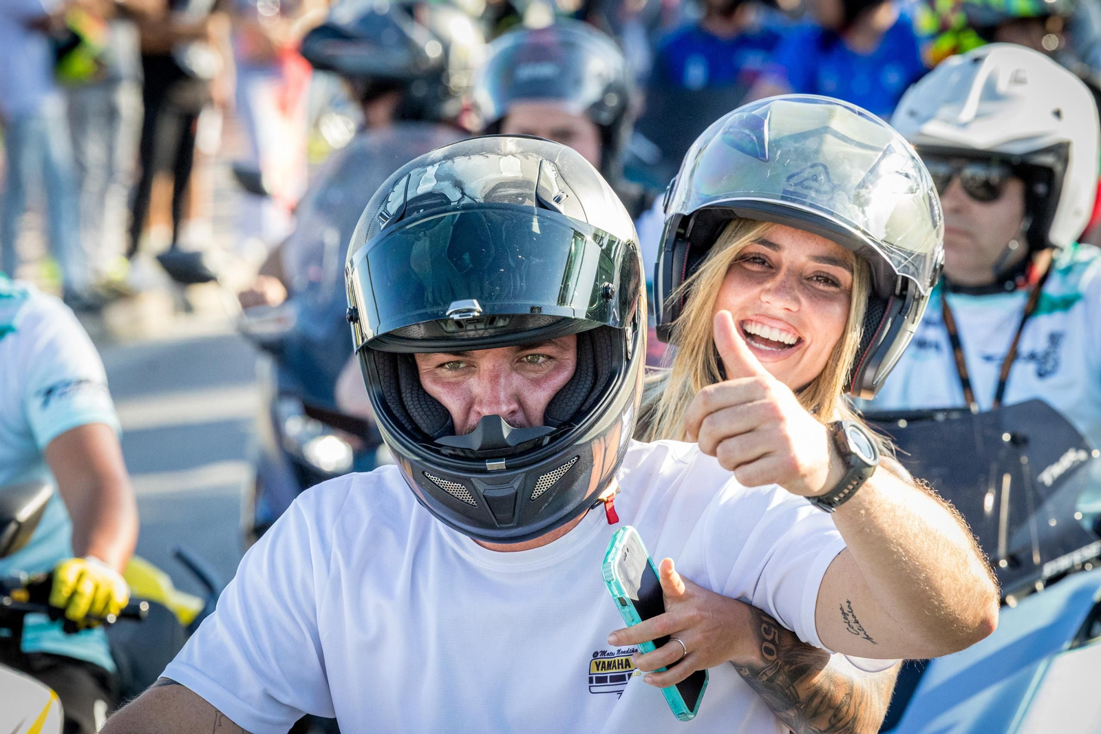 Las imágenes del sábado de Motorada en El Puerto por el Gran Premio de Motociclismo de Jerez 2025